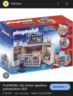 Playmobil City Action Speelbox Politiebureau 5421 Compleet, Ophalen of Verzenden, Zo goed als nieuw, Complete set