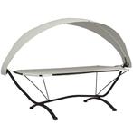 Loungebed met luifel staal / Hangmat + standaard NIEUW, Ophalen of Verzenden, Nieuw, Metaal