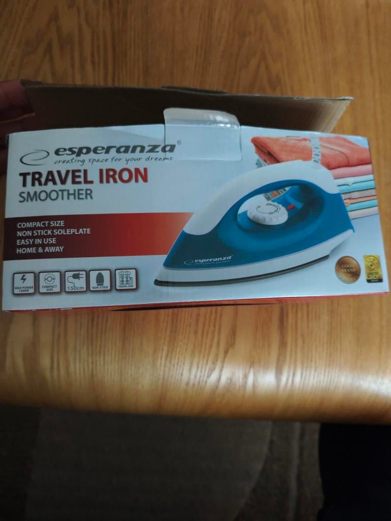 Nieuwe Compacte Strijkijzer, Ophalen of Verzenden, Nieuw, Strijkijzer met snoer