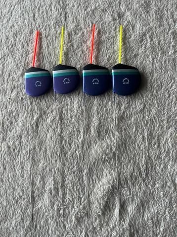 adv 182 / NIEUW serie 4 vlagdobbers TUBERTINI 6 en 8 gram beschikbaar voor biedingen