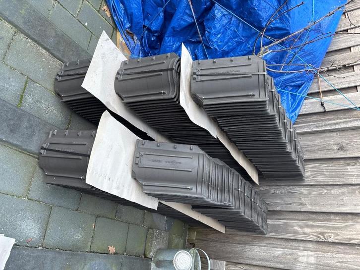 Dakpannen OVH blauw gesmoord klassiek koramic, Doe-het-zelf en Verbouw, Dakpannen en Dakbedekking, Nieuw, Dakpannen, Steen of Klei