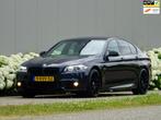 BMW 5-serie ///M Sport 520i High Executive Aut // 20 inch NL, Automaat, Euro 5, Gebruikt, Zwart