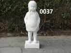 Meisje, Ophalen, Nieuw, Beton, Mensenbeeld