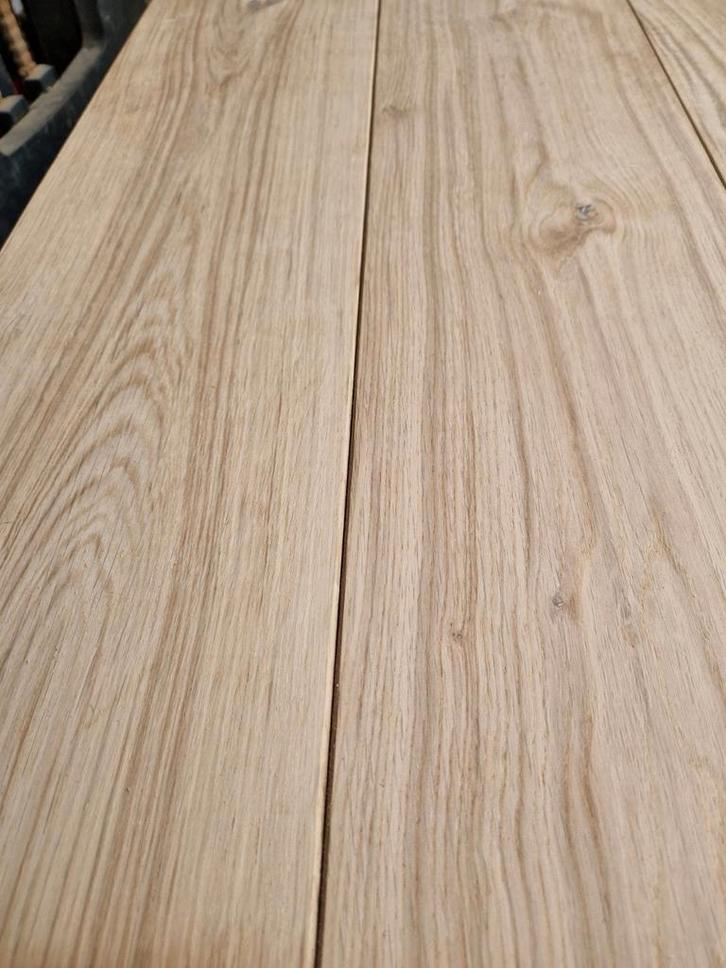 36M2 EIKEN MULTIPLANK GEROOKT #VERNIEUWD#, Doe-het-zelf en Verbouw, Vloerdelen en Plavuizen, Gebruikt, Vloerdelen of -planken