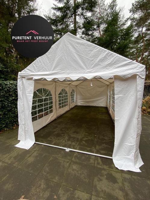 Partytent huren 3X6 PVC + Grond frame, Tuin en Terras, Partytenten, Nieuw, 5 tot 8 meter, Minder dan 4 meter, Ophalen of Verzenden