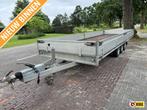 Hulco Medax-3 Tridem plateauwagen 3,5T 611x203cm 4.750,- ex, Auto diversen, Aanhangers en Bagagewagens, Gebruikt