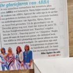 De Gloriejaren van ABBA Artikel Knipsel uit 2024, Verzamelen, Tijdschriften, Kranten en Knipsels, Ophalen of Verzenden, 1980 tot heden