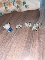 Vintage Porseleinen Beeldjes Set Olifanten, Antiek en Kunst, Antiek | Porselein, Ophalen of Verzenden