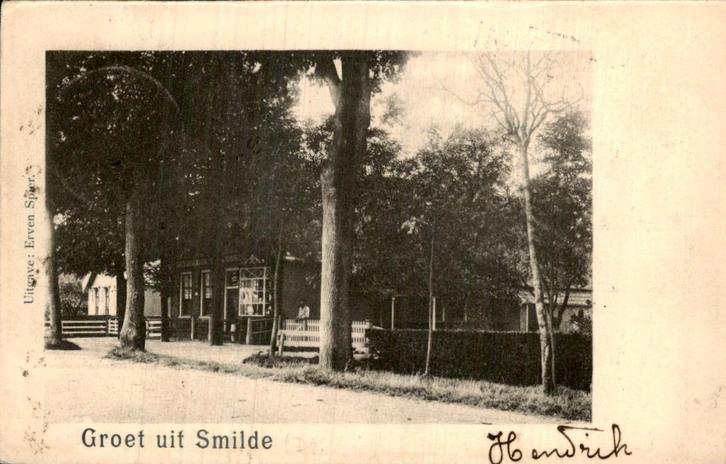 Smilde, Verzamelen, Ansichtkaarten | Nederland, Gelopen, Utrecht, Voor 1920, Ophalen of Verzenden