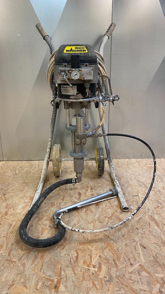 Wagner Leopard 35-70 Airless verfspuit pomp, Doe-het-zelf en Verbouw, Schildersmaterialen, Gebruikt, Verfspuit of Verfpomp, Ophalen