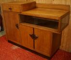 Amsterdamse school dressoir Dutch Art Deco kast meubel Oak, Ophalen, Gebruikt, Glas, Jugenstil, Art Deco, Vintage, Antiek, oude,
