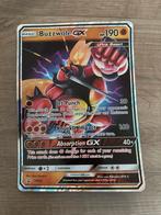 Buzzwole GX oversized jumbo pokemon kaart #SM69, Ophalen of Verzenden, Zo goed als nieuw