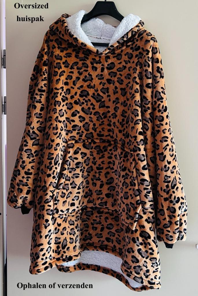 Hoodie Oversized Huispak Dekenjas  - One Size 1 maat, Kleding | Dames, Grote Maten, Zo goed als nieuw, Overige typen, Ophalen