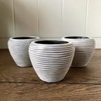 Set van 3 decoratieve mini bloempotten capi, Tuin en Terras, Bloempotten, Gebruikt, Rond, Binnen, Ophalen of Verzenden