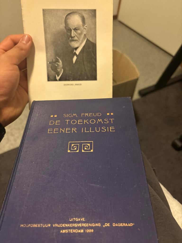 Sigmund Freud - De Toekomst Eener Illusie (1929), Ophalen of Verzenden, Gelezen, Cultuurfilosofie
