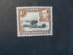 A01086: Kenya Uganda Tanganyika GVI 1/-   P 13 x 11,75, Postzegels en Munten, Postzegels | Afrika, Ophalen of Verzenden, Tanzania