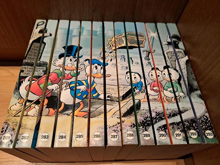 SERIE DONALD DUCK POCKETS MET RUGTEKENING, Boeken, Strips | Comics, Zo goed als nieuw, Meerdere comics, Europa, Ophalen of Verzenden