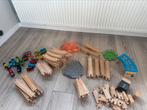 Houten treinbaan bijna 100st aan rails!, Kinderen en Baby's, Speelgoed | Thomas de Trein, Ophalen, Gebruikt