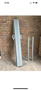 Schuifpoort - Schutting, Gebruikt, Aluminium, Ophalen of Verzenden, 200 cm of meer