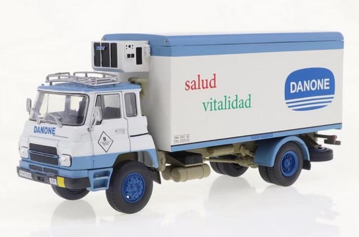 Barreiros 42/20 1971 DANONE Koelwagen 1/43 IXO Spaans # 69, Hobby en Vrije tijd, Modelauto's | 1:43, Nieuw, Bus of Vrachtwagen