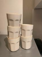 Set van 4 schaaltjes en 4 bekers van Siaki, Keramiek, Ophalen of Verzenden, Zo goed als nieuw, Kom(men)