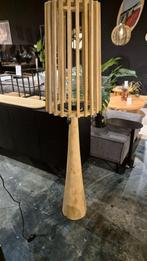Houten vloerlamp Naturel Showmodel, Ophalen, Bornsestraat 31, Jarameubeloutlet@hotmail.com, Hout