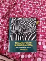 The Analysis of Biological Data - Whitlock and Schluter, Boeken, Meerdere auteurs, Ophalen of Verzenden, Whitlock and Schluter