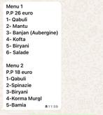 Warm eten, Ophalen, Nieuw