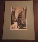 Ets 'Zeedijk' - Cornelis Brandenburg, Ophalen