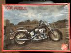 Puzzel harley davidson, Hobby en Vrije tijd, Denksport en Puzzels, Ophalen of Verzenden, 500 t/m 1500 stukjes, Nieuw