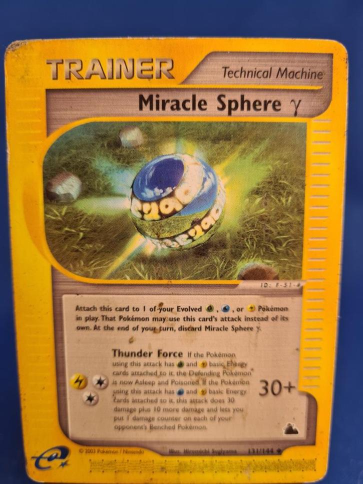 Miracle Sphere γ 131/144 - Skyridge, Hobby en Vrije tijd, Verzamelkaartspellen | Pokémon, Gebruikt, Verzenden