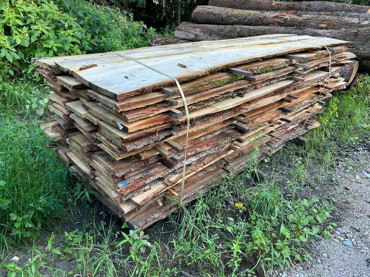 Plank pakket - eikenhout, Tuin en Terras, Palen, Balken en Planken, Nieuw, Planken, 250 cm of meer, Ophalen