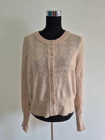 V50 - Beige So Soire vest maat EL (1) beschikbaar voor biedingen