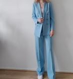 New zara blazer with pants, Size M, Kleding | Dames, Jumpsuits, Maat 38/40 (M), Blauw, Zara, Nieuw