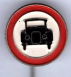 Verkeersbord zilverkleurig speldje ( X_041a ), Verzamelen, Verzenden, Nieuw, Transport, Speldje of Pin