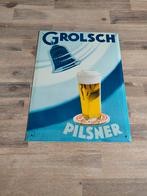 Originele Grolsch Pilsner Reclamebord, Ophalen of Verzenden, Gebruikt, Reclamebord