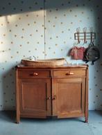 Art deco commode / massief eikenhout / vintage / antiek, 90 tot 105 cm, 50 tot 70 cm, Ophalen of Verzenden, Zo goed als nieuw