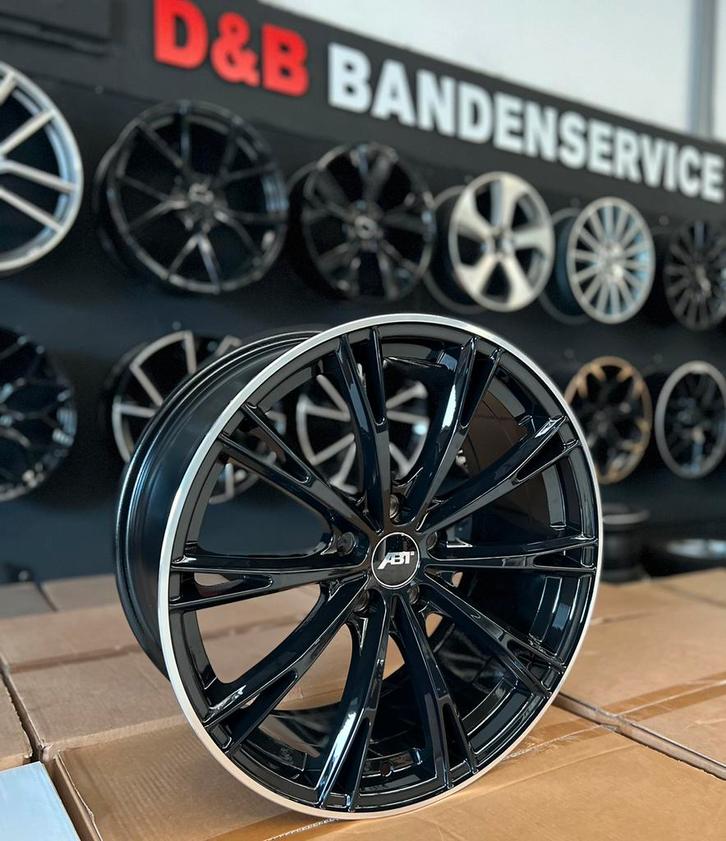 19 inch abt look velgen 5x112 audi a3 s3 a4 a5 a6 q2 q3 q5, Auto-onderdelen, Banden en Velgen, Velg(en), Zomerbanden, 19 inch