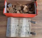 Antiek vintage houten speelgoed incl. boekje met voorbeelden, Antiek en Kunst, Ophalen of Verzenden