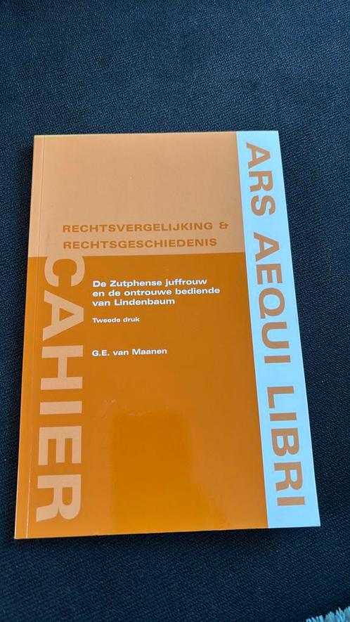 De Zutphense juffrouw en de ontrouwe bediende van Lindenbaum, Boeken, Wetenschap, Zo goed als nieuw, Ophalen of Verzenden