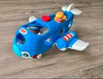 Fisher-Price Little People vliegtuig + poppetjes, Verzenden, Zo goed als nieuw, Auto of Voertuig, Met licht