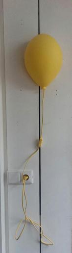 IKEA Drömminge wandlamp (geel) – Vintage Pop Art ballonlamp, Kunststof, Gebruikt, ., Ophalen of Verzenden