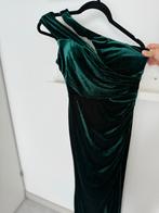 Groene Velvet Galajurk XS/S, Ophalen of Verzenden, Zo goed als nieuw, Maat 34 (XS) of kleiner, Onder de knie