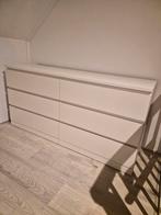 Ikea Malm ladekast met 6 lades, Huis en Inrichting, Ophalen, Overige materialen, Gebruikt, 100 tot 150 cm