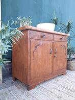 Karakteristiek oud kastje houten halkastje badkamerkastje, Huis en Inrichting, BlijeSpullen.nl, Gebruikt, Amersfoort, Info@blijespullen.nl