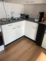 Gezocht iemand keuken wrappen, Ophalen, Gebruikt, Wit, Hoekkeuken