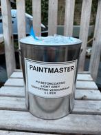 Beton vloerverf lichtgrijs - 5 liter - Nieuw, 5 tot 10 liter, Nieuw, Ophalen of Verzenden, Verf