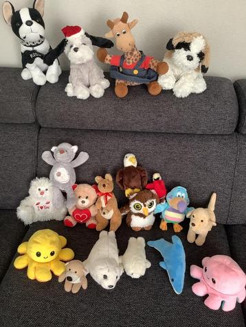 Veel pluche knuffels knuffel per stuk €1,50 beschikbaar voor biedingen