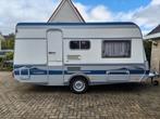 Fendt Saphir 2003 - Vast bed 160x195 Voortent, Caravans en Kamperen, Caravans, Particulier, Luifel, 1000 - 1250 kg, Rondzit