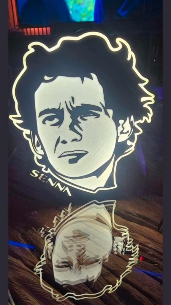 Ayrton Senna Lichtbak - Formule 1 Fan Must-Have!, Verzamelen, Automerken, Motoren en Formule 1, Ophalen of Verzenden